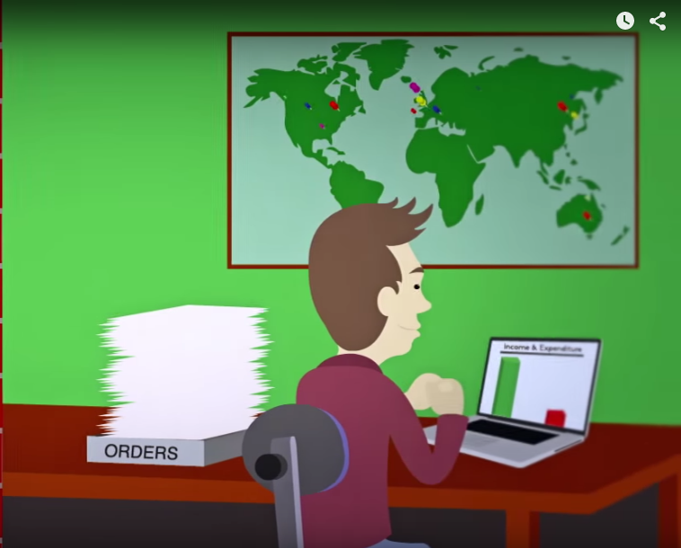 Animation video for export