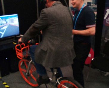 VR Bike ride