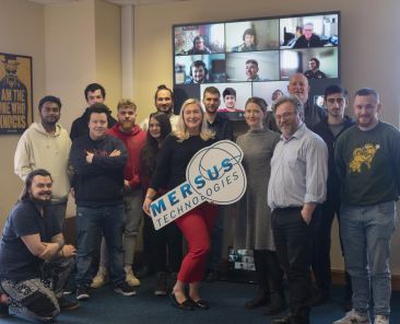 Mersus Technologies team group photo, showcasing the diverse and talented individuals dedicated to advancing immersive technology