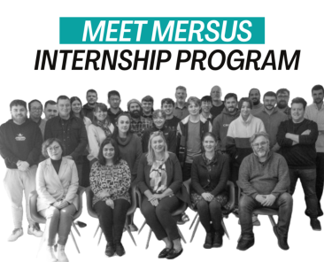 The team including students and interns on the immersive internship program
