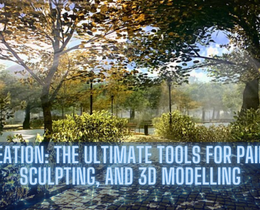 VR/AR creation image showing a landscape