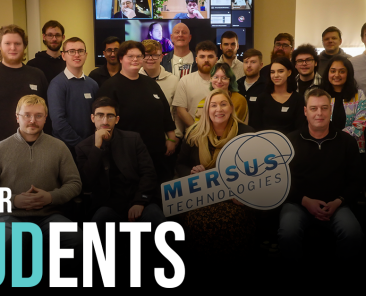 Students participating in the internship at Mersus