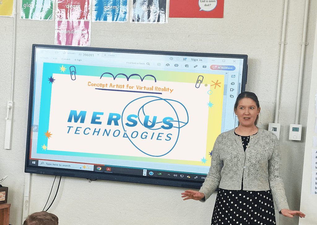 Fiona presenting the workshop