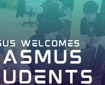 Erasmus software developers working together