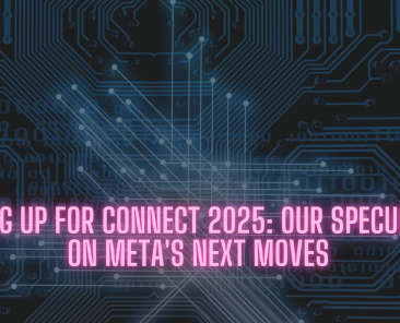 Meta Connect 2025 is coming up soon - image shows a technological background