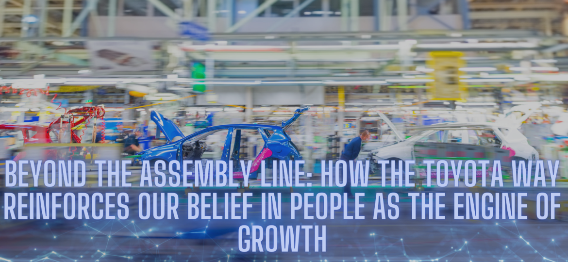 a toyota factory for their invest in people ethos