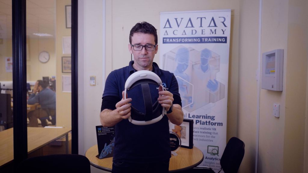 Tom Griffith tries out Avatar Academy to see the VR training benefits
