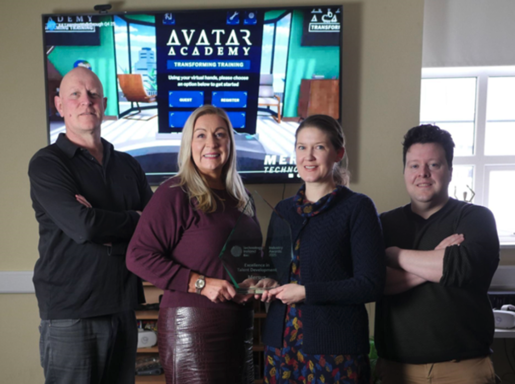 Mersus technologies win the award for excellence in talent development