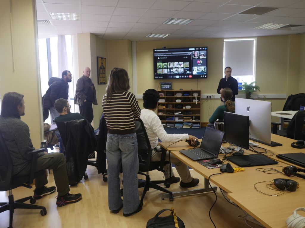 The Mersus team at the Gaussian Splats workshop