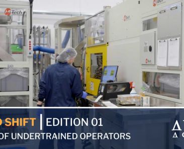 One Bad Shift, edition 01: the cost of undertrained operators, over an injection moulding production floor