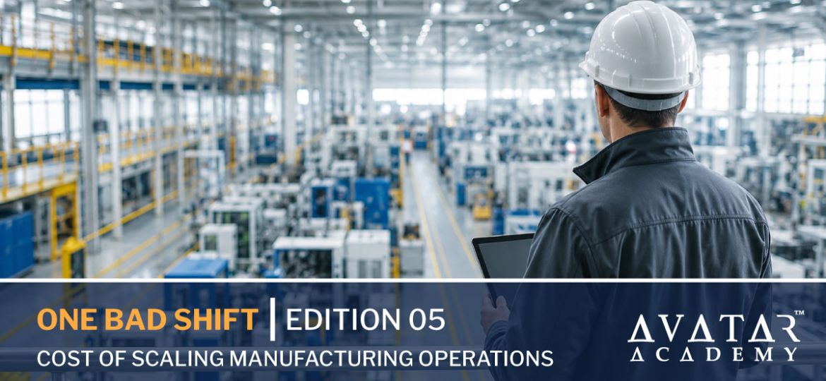 Cost of scaling manufacturing operations